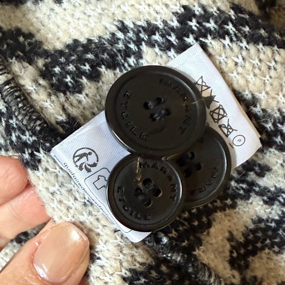 MARANT ÉTOILE Harveli Wool Jacket size S - Picture 8 of 16